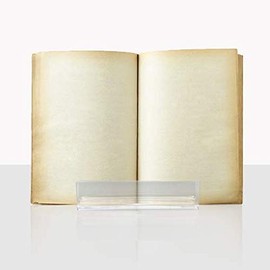 CABALLETE EN ACRILICO CRISTAL 100% ACRILICO, EXHIBIDOR PORTALIBRO, PRODUCTOS, DISPLAY PORTA LIBRO (PAQUETE DE 5 PIEZAS)