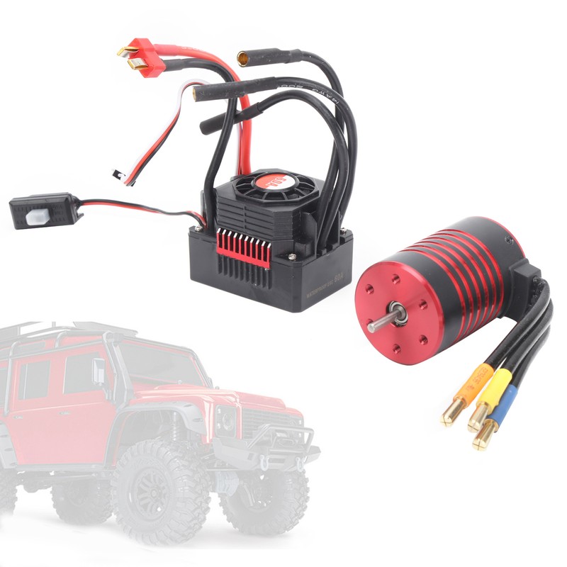 3650 4500KV Brushless Motor with 60A Electric Speed Controller Set