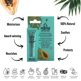 Dr. PawPaw Shea Butter Multipurpose Balm Set - Hydrating Lip Moisturizer - Nourishing Balm for Lips, Skin, and Hair - Vegan Lip Moisturizer - 2 pc