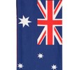 USA And Australia Flag Graduation Stole, Satin Embroidery Graduation Sash