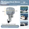 Explore Land Outboard Motor Cover - Waterproof 600D Heavy Duty