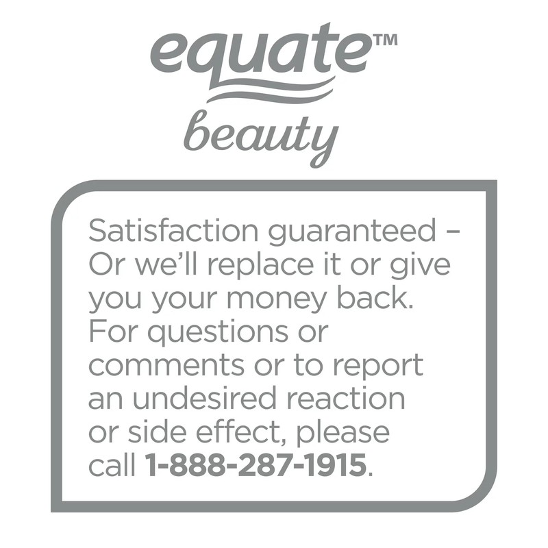 Equate Beauty Cotton Rounds, 100 Count, Pack of 3 (Total