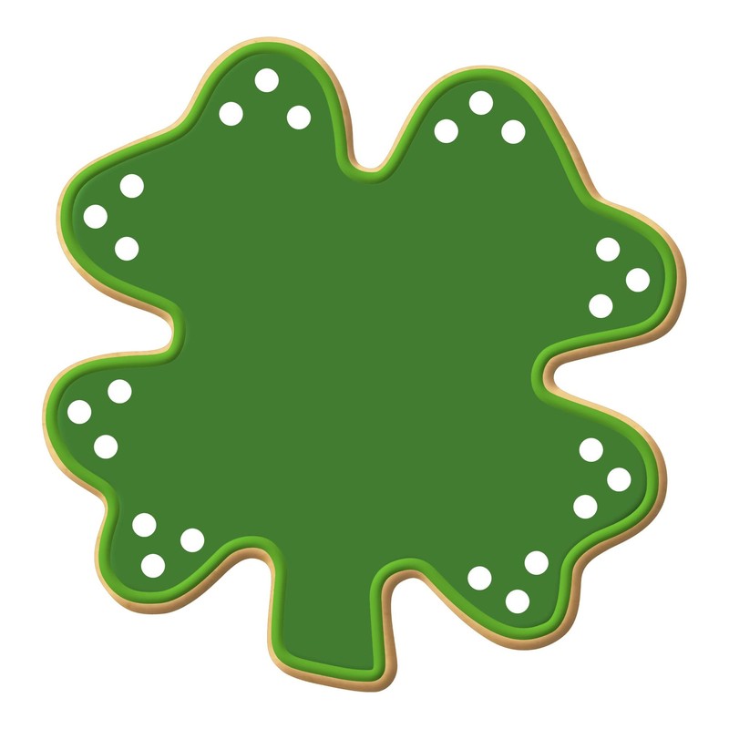 Foose Cookie Cutters Big Four Leaf Clover Cookie Cutter 3.75