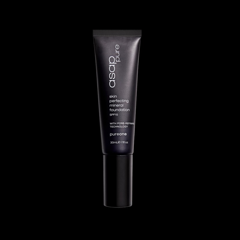 asap skin perfecting liquid mineral foundation SPF15 30ml, pure four