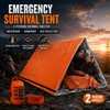2-Person Emergency Tent for Camping – Waterproof Thermal Survival Shelter