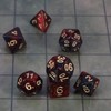 CiaraQ DND Polyhedral Dice Set with Dice Bag for Dungeons