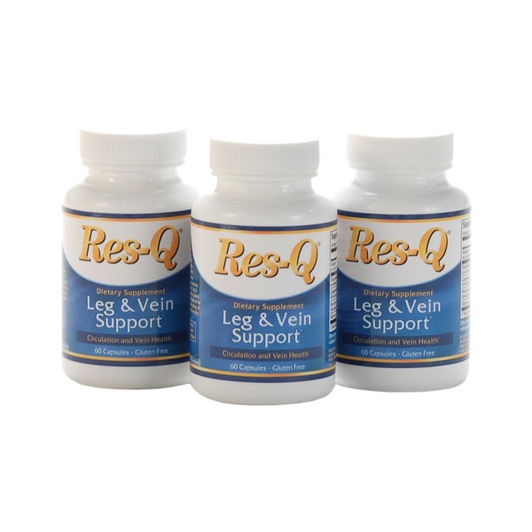 Res-Q Leg and Vein Support, 60 capsules, 3-Pack