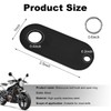 KVAEY Motorcycle Bell Hanger, Good Luck Riding Motor Hanger with