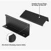 Peaha 10 Pack Kitchen Cabinet Handles 4 inch Black Pulls