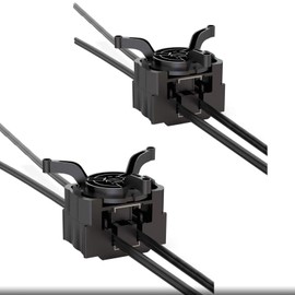 Wire Connector for Low Voltage Wire 2 Pack Splitter Outdoor Landscape Lighting Terminal Connectors