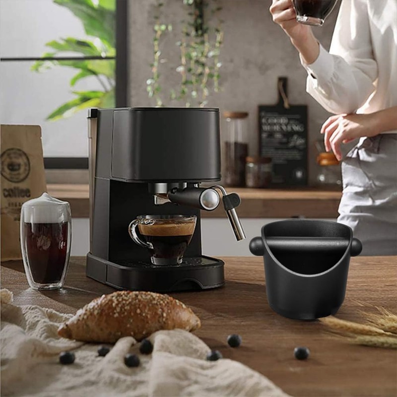BYHLYH Coffee Knock Box Espresso Knock Box Espresso Dump Bin
