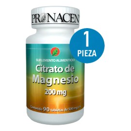 Citrato De Magnesio (90 Tabletas) Pronacen