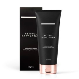 Retinol Body Lotion, Firming Body Cream with Ceramides & Shea Butter 170g
