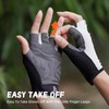ACRUNU Bike Gloves for Men Women with Anti-Slip Shock-Absorbing Pad,