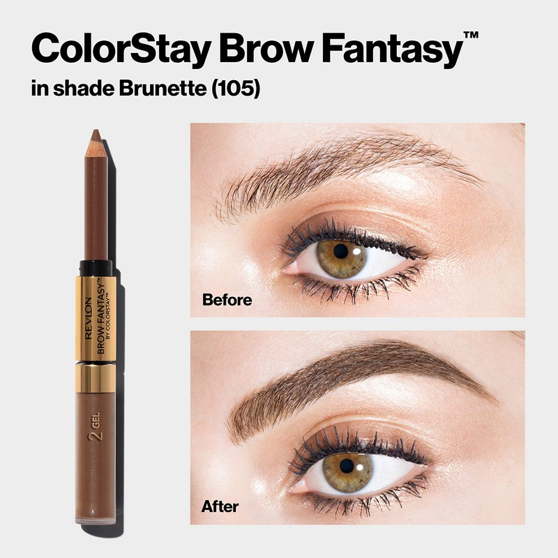 Revlon Eyebrow Gel & Pencil, ColorStay Brow Fantasy 2-in-1 Eye