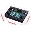Multi-function Mixer Portable Digital Sound Card BT USB Mixing Console