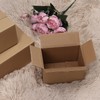 CRUGLA 6x4x4 Shipping Boxes for Small Business, Corrugated Mailing Packaging