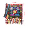 SimpleLife Clutch Handtasche, Cross Body Schultertasche mit Bestickt Design-chinesische Hmong