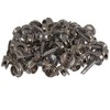 Seachoice 59388 Button Stud with Self-Drilling Screw â 18-8 Stainless Steel Screw â #8 x 3/4 Inch â Pack of 50