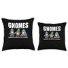 Garden Gnome Garden Design Gnomes Weeds Please Garden Gnome Throw
