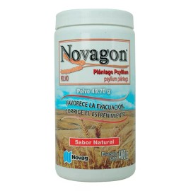 Novagon Polvo Sabor Natural 49,7 G, 1 Envase 400 G