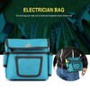 Electrician Tool Bag, Technician Work Organiser, Waterproof, Multi-Pocket Design