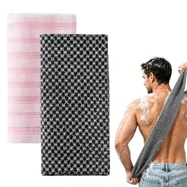 2PCS Zenbody Toalla Japonesa, Toalla Exfoliante para Hombre y Mujer