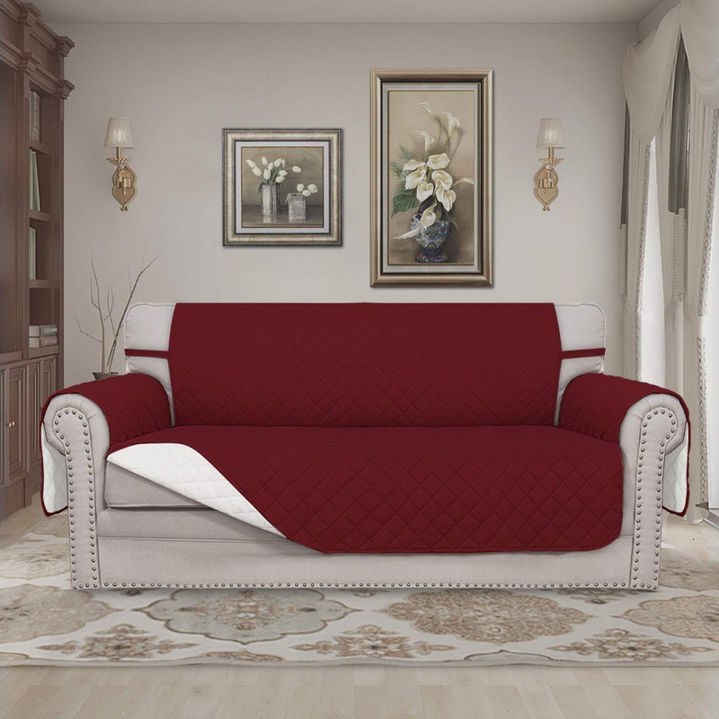 Easy-Going Sofa Slipcover Reversible Loveseat Sofa Cover Couch Cover for