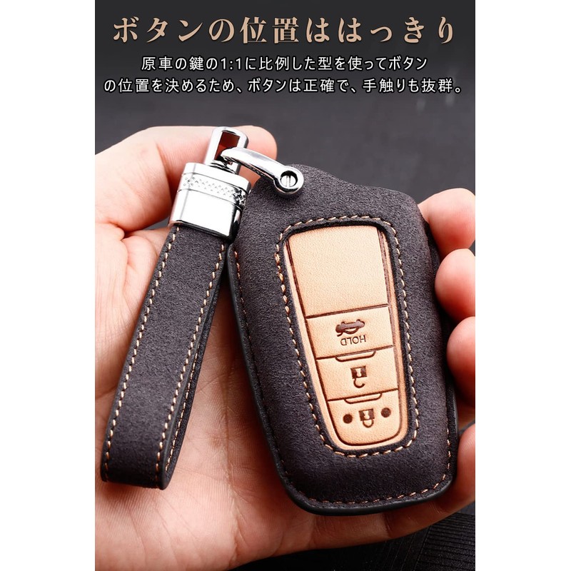 Key Case for Toyota Smart Key Case Key Holder 2/3