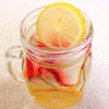 Glass Drink Jar 13.8 fl oz (380 ml) with Straw,