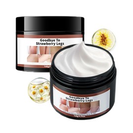 Ke-ratosis Pil-aris Cream - Strawberry Legs Treatment for Women - Rough and Bumpy Skin Lotion - Women's Body Lotion with Salicylic Acid Peeling - Moisturising Cream for Dry Skin - Exfoliating Body