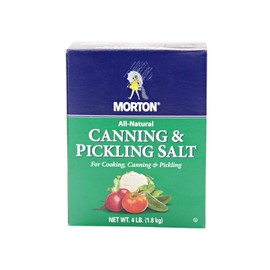 Morton All Natural Canning & Pickling Salt, 4 lb. Box