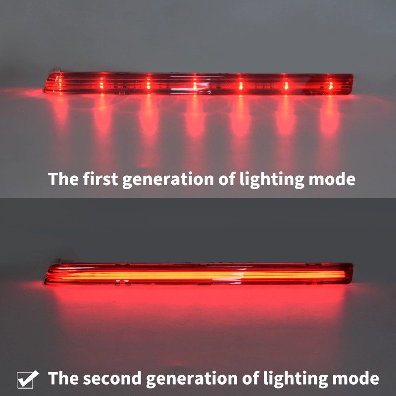 HCMOTORKU Accent Side Panel LED Light w/ Red Lens For
