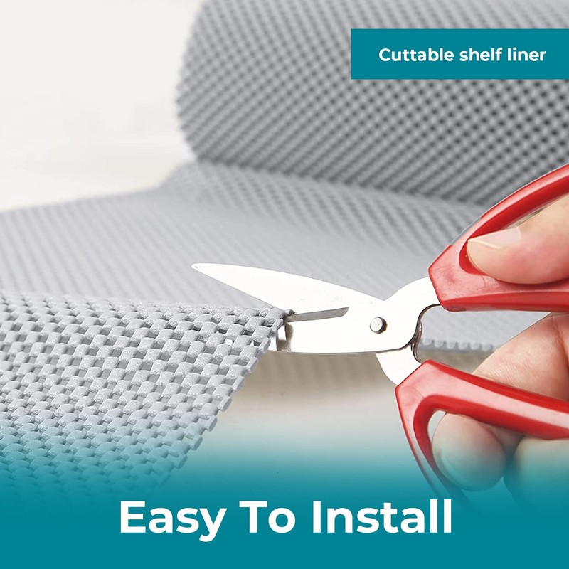 OKAM Non-Slip Rug & Drawer Underlay: 30x450cm Anti-Slip Underlay &