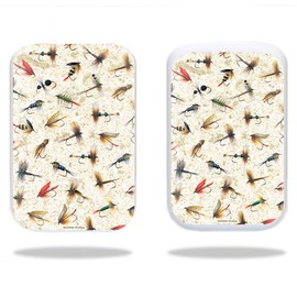 MightySkins Skin Compatible With HP Sprocket – Fishing Flies | Protective, Durable, and Unique Vinyl Decal wrap cover | Easy To Apply, Remove, and Change Styles | Made in the USA