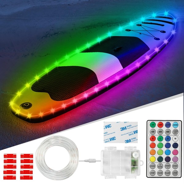 Kayak Paddle Board Lights Kit, IP68 Waterproof Dream Color SUP