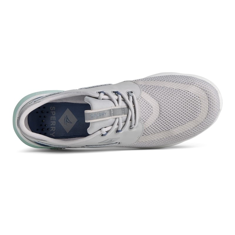 Sperry 7 Seas 3-Eye Grey 1 11.5 M (D)