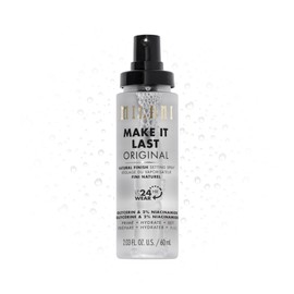Milani Milani Make It Last Original - Natural Finish Setting Spray 3-in-1 Setting Spray and Primer- Prime + Correct + Set Makeup Finishing Spray and Primer - Long Lasting Makeup Primer and Spray 2.03 Fl. Oz