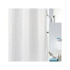 Spirella Wet White Pearl Effect Textile Polyester Shower Curtain, 180