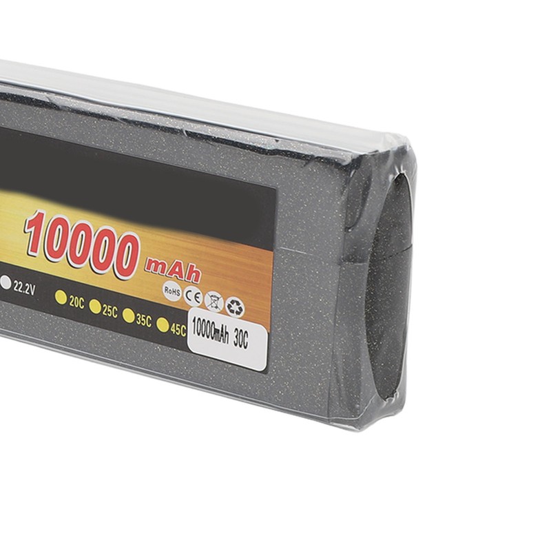 7.4V 10000mAh Lithium Battery 30C XT60 Plug RC 2S LiPo