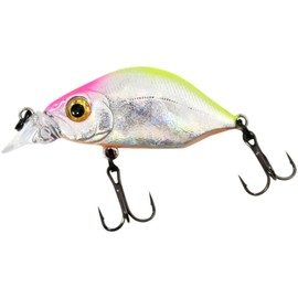 SEABUZZ Wobbler Humpback 2.8 g x 3.3 cm Flat Runner 0.7-1 m - Pike Zander Trout Bass Catfish Treble Hook Fishing Lure - Predator Fishing Bait - Artificial Bait - Trout Bait - Fishing Lures (014-CHCH)