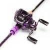 HAUT TON Baitcasting Fishing Reels,Snow Demon Beginner's Edition,Baitcaster Reel,17.64 Lbs