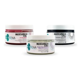 Mascarillas Peel Off Kit Carbon Frutos Baba Caracol Bena