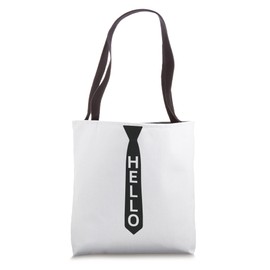 Book of Mormon Musical Hello Tie Tote Bag