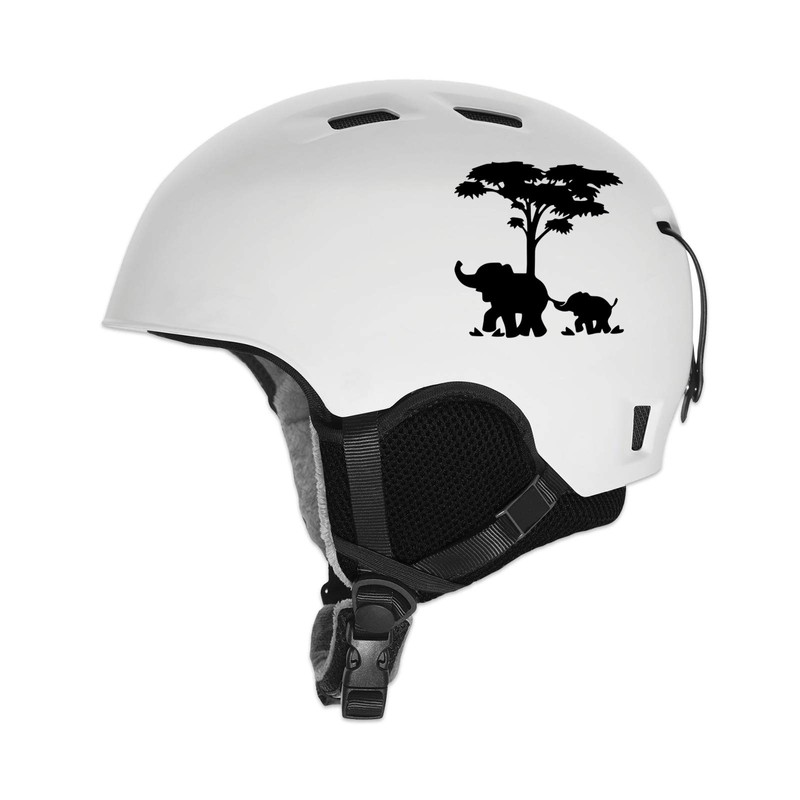 Mom and Baby Elephant Sticker Decal Notebook Car Laptop 5"