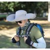 6" Super Wide Brim Sun Hats, Men and Women Bucket