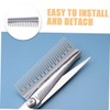 Outanaya 2pcs Hair Cutting Combs for Salon and Home Use