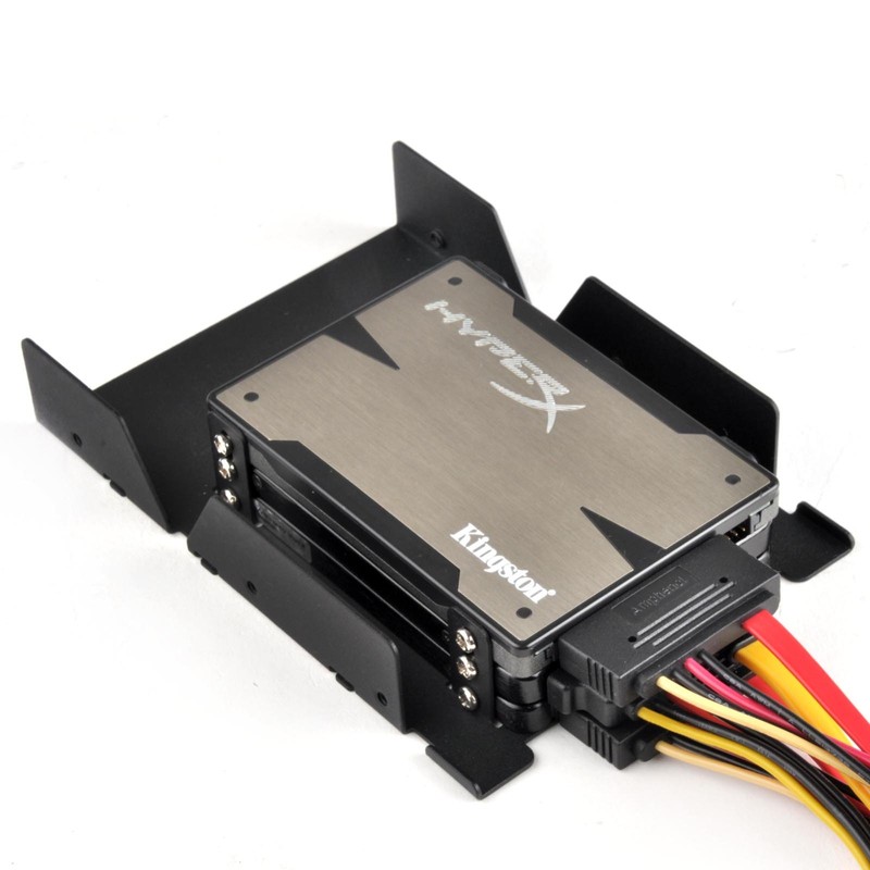 SilverStone SST-SDP08B-E - 3.5" to 3x 2.5" SSD/HDD Mounting Adapter
