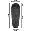 normani Sleeping bag cover bivouac bag - 100% wind and