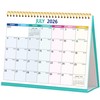 Desk Calendar 2026-2027 - Standing Flip Desktop Calendar 2026-2027, 18